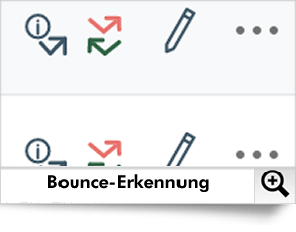 Dialog-Mail verfügt über ein mächtiges Bounce-Management.